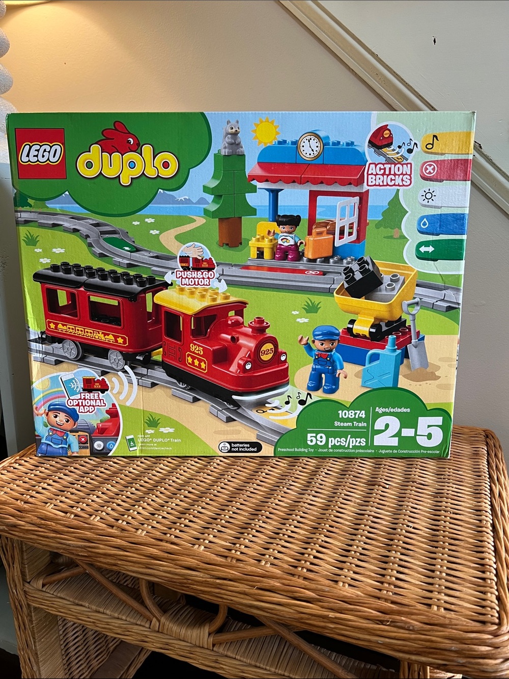 SOLD! NEW in Box! RETIRED Duplo Steam Train 10874